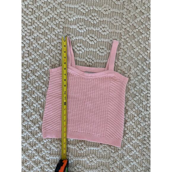 Sandy Liang Designer Collab Target Baby Pink Knit Sweater Tank XXS - Picture 8 of 10